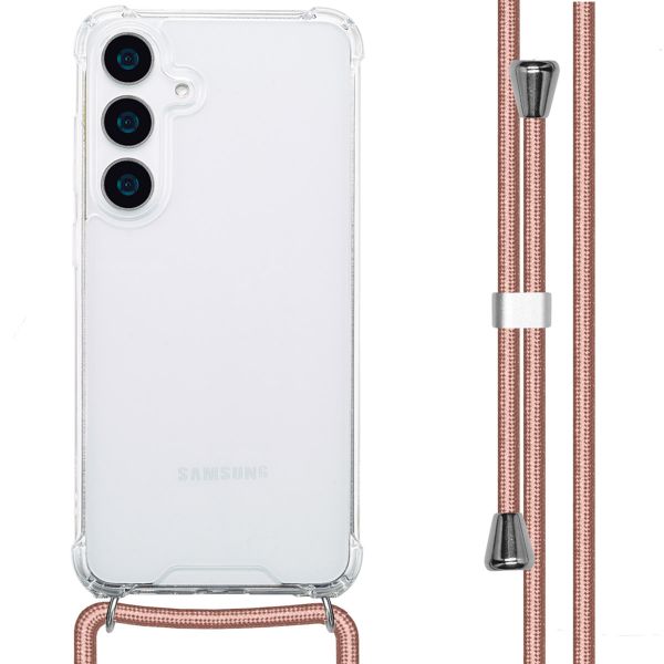 imoshion Coque avec cordon Samsung Galaxy S25 Plus - Rose Dorée