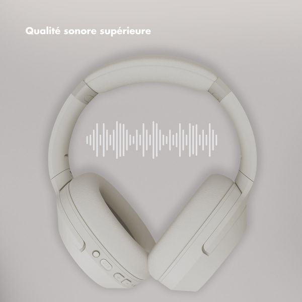 Selencia Casque sans fil Urban Play - Réduction active du bruit (ANC) - Avec étui de rangement - Melody Mist