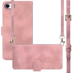 imoshion Etui de télephone portefeuille avec cordon Apple iPhone SE (2022 / 2020) / 8 / 7 - Rose