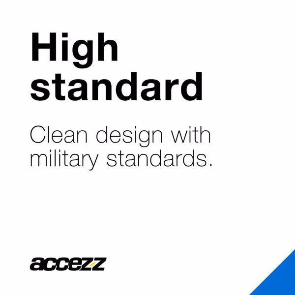 Accezz Coque Xtreme Impact Apple iPhone 12 Pro Max - Transparent