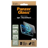 PanzerGlass Protector d'écran Gaming Ultra Wide Fit avec applicateur iPhone 16