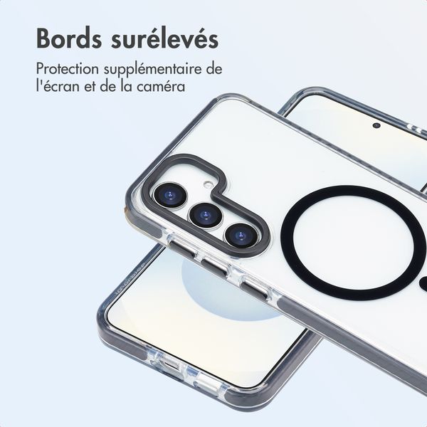 imoshion Coque Combat MagSafe Samsung Galaxy S25 - Noir