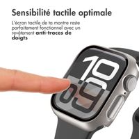 imoshion Coque rigide à couverture complète Apple Watch 10 / 11 - 42 mm - Titanium