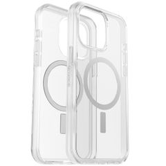 OtterBox Coque Symmetry MagSafe Apple iPhone 15 Pro Max - Transparent