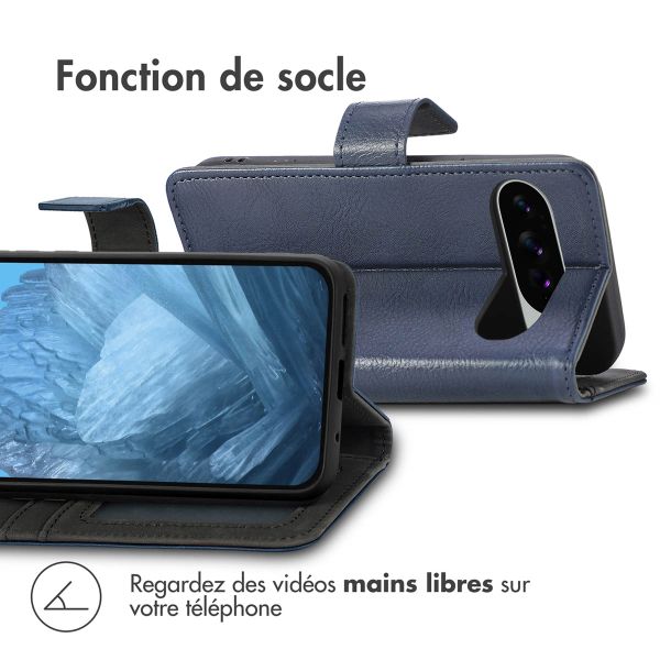 imoshion Étui de télephone portefeuille Google Pixel 10 Pro XL - Bleu foncé