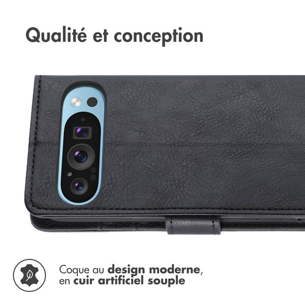 imoshion Étui de télephone portefeuille Google Pixel 9 / 9 Pro - Noir