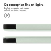 imoshion Coque tablette Trifold iPad 6 (2018) 9.7 pouces / iPad 5 (2017) 9.7 pouces / Air 2 (2014) / Air 1 (2013) - Vert clair