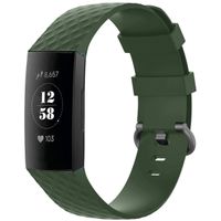 imoshion Bracelet en silicone le Fitbit Charge 3 / 4 - Vert foncé