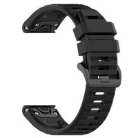 imoshion Bracelet QuickFit® Sport en silicone - Connexion Garmin Watch 22 mm - Noir