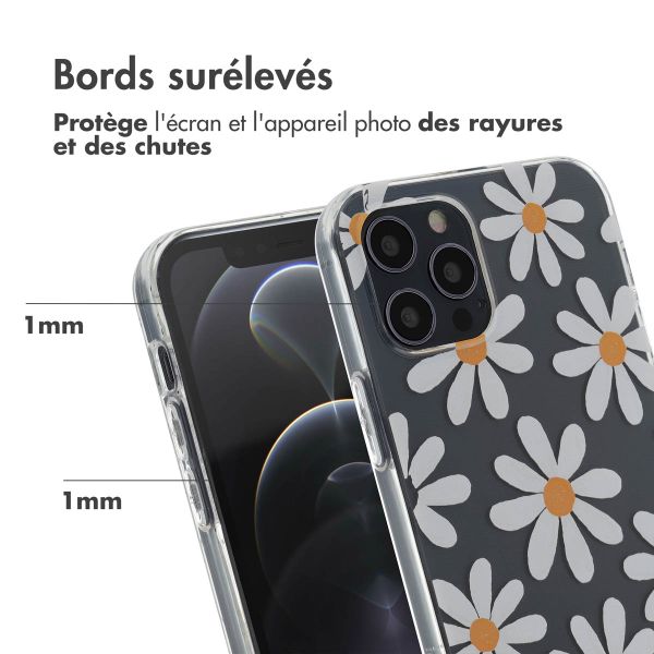 imoshion Coque Design Apple iPhone 12 (Pro) - Daisy Flower