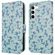 imoshion ﻿Étui de téléphone portefeuille Design Samsung Galaxy S22 - Blue Flowers