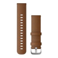 Garmin Bracelet en cuir  - Connexion Garmin 22 mm - Marron