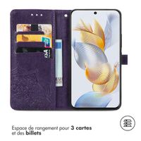 imoshion Etui de téléphone portefeuille Mandala Honor 90 - Violet