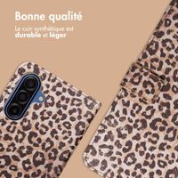 imoshion Étui de télephone portefeuille Design Samsung Galaxy A17 - Leopard Mood