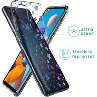 imoshion Coque Design Samsung Galaxy A21s - Stars - Violet