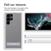 imoshion Coque Stand Samsung Galaxy S22 Ultra - Transparent