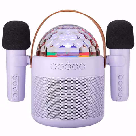 imoshion Sing & Shine Karaoke Set - Enceinte et 2 micros - Lavender Lilac