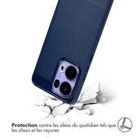 imoshion Coque Brushed Oppo Reno 13 Pro - Bleu foncé
