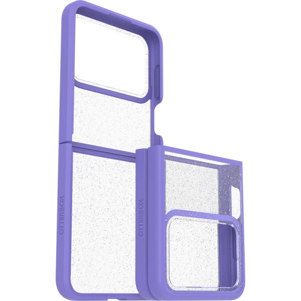 OtterBox Coque arrière Thin Flex pour le Samsung Galaxy Flip 4 - Transparent/Violet