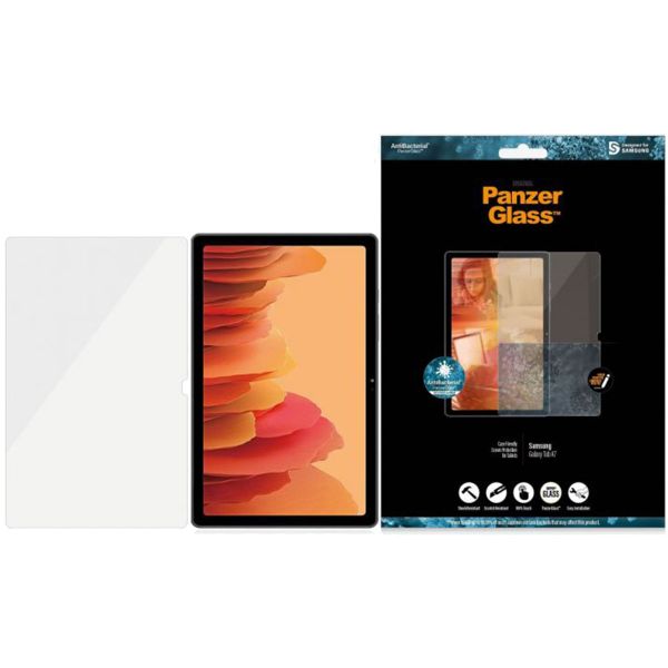 PanzerGlass Protection d'écran Case Friendly Anti-bactéries en verre trempé Samsung Galaxy Tab A7