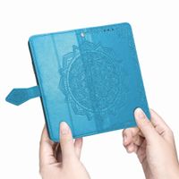 imoshion Etui de télephone Mandala Samsung Galaxy A12 - Turquoise