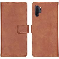 imoshion Étui de télephone portefeuille de luxe Samsung Galaxy Note 10 Plus - Marron