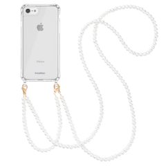 imoshion Coque avec cordons de téléphone Apple iPhone SE (2022 / 2020) / 8 / 7 - Perles