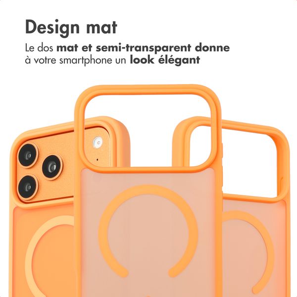 imoshion Coque Color Guard avec MagSafe Apple iPhone 17 Pro Max - Orange