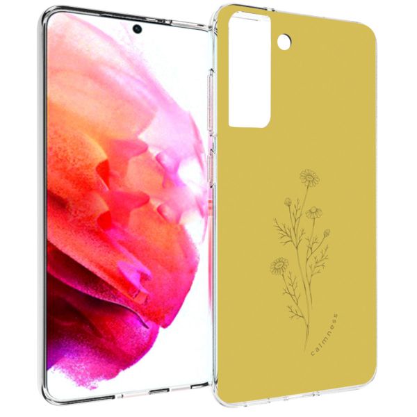 imoshion Coque Design Samsung Galaxy S21 FE - Floral Lime