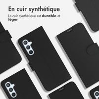 Accezz Étui de téléphone portefeuille Wallet Samsung Galaxy A54 (5G) - Noir