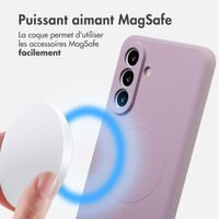 imoshion Coque Couleur avec MagSafe Samsung Galaxy A56 - Violet