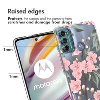 imoshion Coque Design Motorola Moto G60 - Cherry Blossom