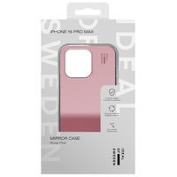 iDeal of Sweden Coque arrière Mirror Apple iPhone 16 Pro Max - Mirror Rose Pink