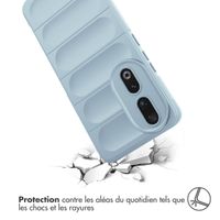 imoshion Coque arrière EasyGrip Honor 90 - Bleu clair