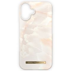 iDeal of Sweden Coque Fashion Apple iPhone 16 - Rose Pearl Marble
