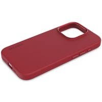 Decoded Coque en silicone MagSafe iPhone 15 Pro - Rouge