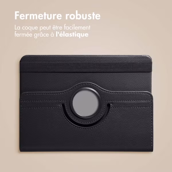 imoshion Coque tablette rotatif à 360° Samsung Galaxy Tab S9 11.0 pouces / Tab S10 FE / S9 FE 10.9 pouces - Noir