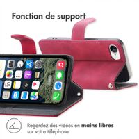 imoshion Etui de télephone portefeuille avec cordon Apple iPhone 17e / 16e - Rouge