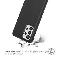 imoshion Coque Brushed Samsung Galaxy A33 - Noir