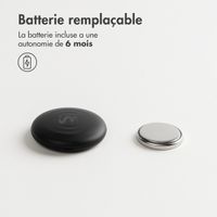 imoshion Mini Tag - Tracker Bluetooth pour iOS - 2 pack - Noir