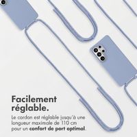 imoshion Coque arrière Color avec cordon amovible et MagSafe Samsung Galaxy S26 Ultra - Ash Blue