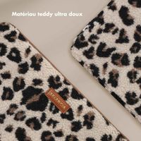 Selencia Pochette ordinateur Teddy 13-14 pouces - Leopard