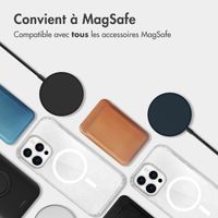 imoshion Coque Pailletée avec MagSafe Apple iPhone 15 Pro - Paillettes Transparent