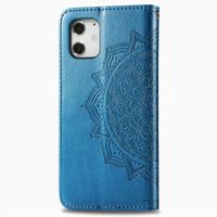 Etui de téléphone portefeuille Mandala iPhone 12 Mini