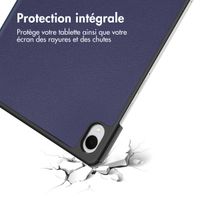imoshion Coque tablette Trifold Samsung Galaxy Tab S11 - Bleu foncé