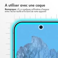 Accezz Protection d'écran en verre trempé Google Pixel 9 / 9 Pro