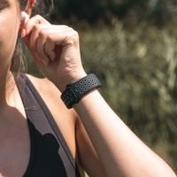 imoshion Bracelet sportif en silicone Fitbit Charge 3 / 4 - Noir