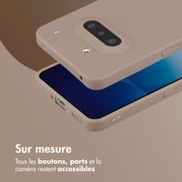 imoshion Coque Couleur Nothing Phone (3a) - Marron