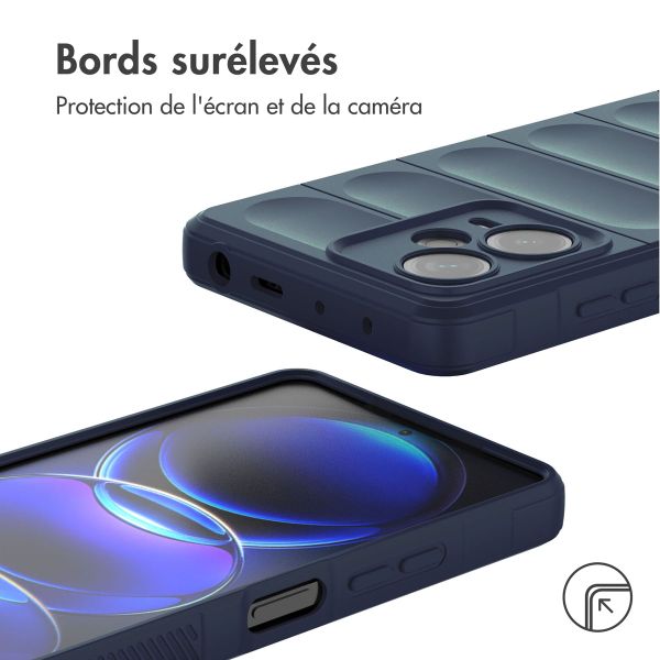 imoshion EasyGrip Backcover Xiaomi Redmi Note 12 Pro Plus - Bleu foncé