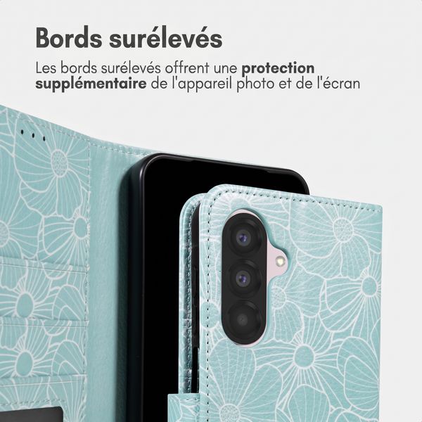 imoshion Étui de télephone portefeuille Design Samsung Galaxy A36 - Botanica